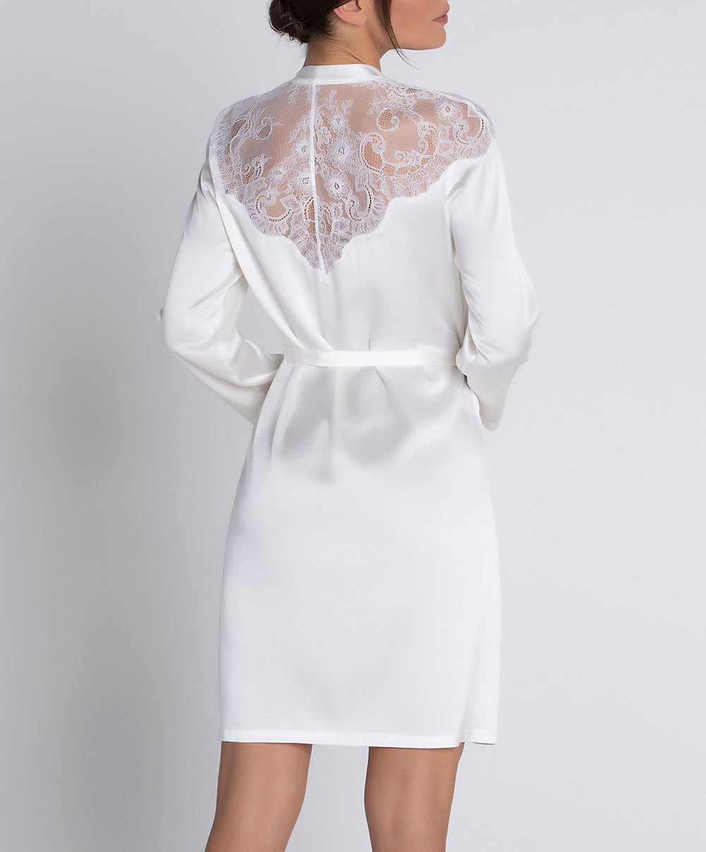 Déshabillé Lise Charmel Source Beauté ecru nacre ALH2072-EN