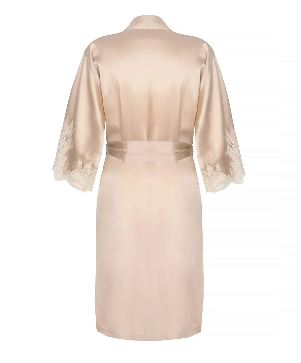 Déshabillé en soie Lise Charmel Splendeur soie aurore ALC2080-SR