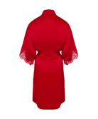 Déshabillé en soie Lise Charmel Splendeur soie rouge ALC2080-RS