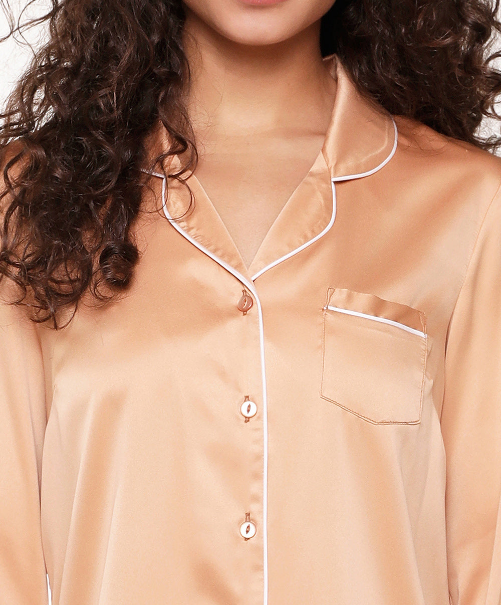 Ensemble pyjama femme "toast and powder stuff" Lingadore nightwear Lingadore 6205SET-131-TOPD