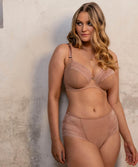 Culotte couvrante Fantasie Devote Café au lait FL102451-CAT