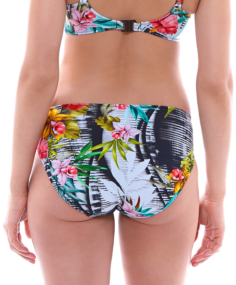 Slip Mi-Couvrant Plisse-Maillot de Bain Multicolore Wakaya Fantasie Swim FS6164