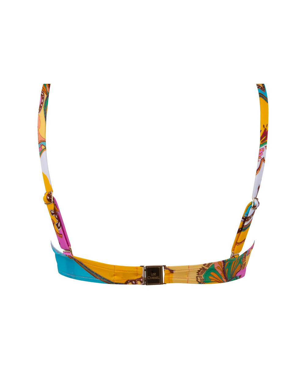 Maillot de bain avec armatures Lise Charmel bain Soleil floral Curcuma ABB6046-CS