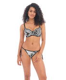 Haut de maillot de bain balconnet à armatures décolleté cœur Gemini Palm monochrome Freya swim AS200503-MOM