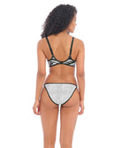 Haut de maillot de bain balconnet à armatures décolleté cœur Gemini Palm monochrome Freya swim AS200503-MOM