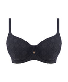 Haut de maillot de bain balconnet mousse décolleté cœur avec armatures Nomad Nights noir Freya swim AS205403-BLK