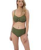 Haut de maillot de bain bandeau Fantasie swim Beach waves Olive FS502210-OLE
