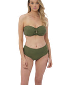 Haut de maillot de bain bandeau Fantasie swim Beach waves Olive FS502210-OLE