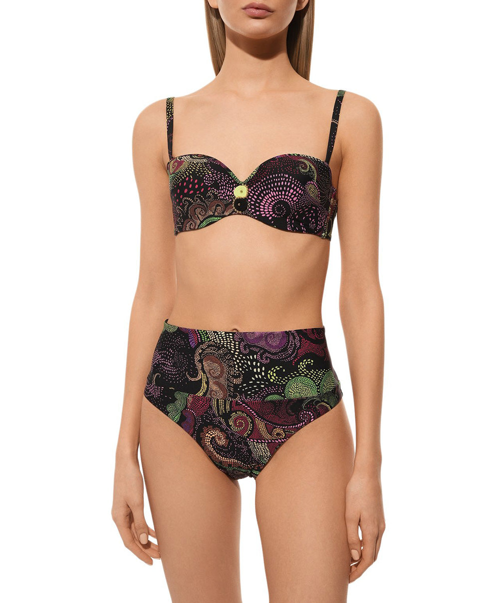 Haut de maillot de bain bandeau brassière Lise Charmel bain Escapade Aborigène multicolore ABB5062-AA