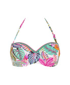 Haut de maillot de bain bandeau coque La Muse des Îles multicolore Antigel Bain EBB7166-IP