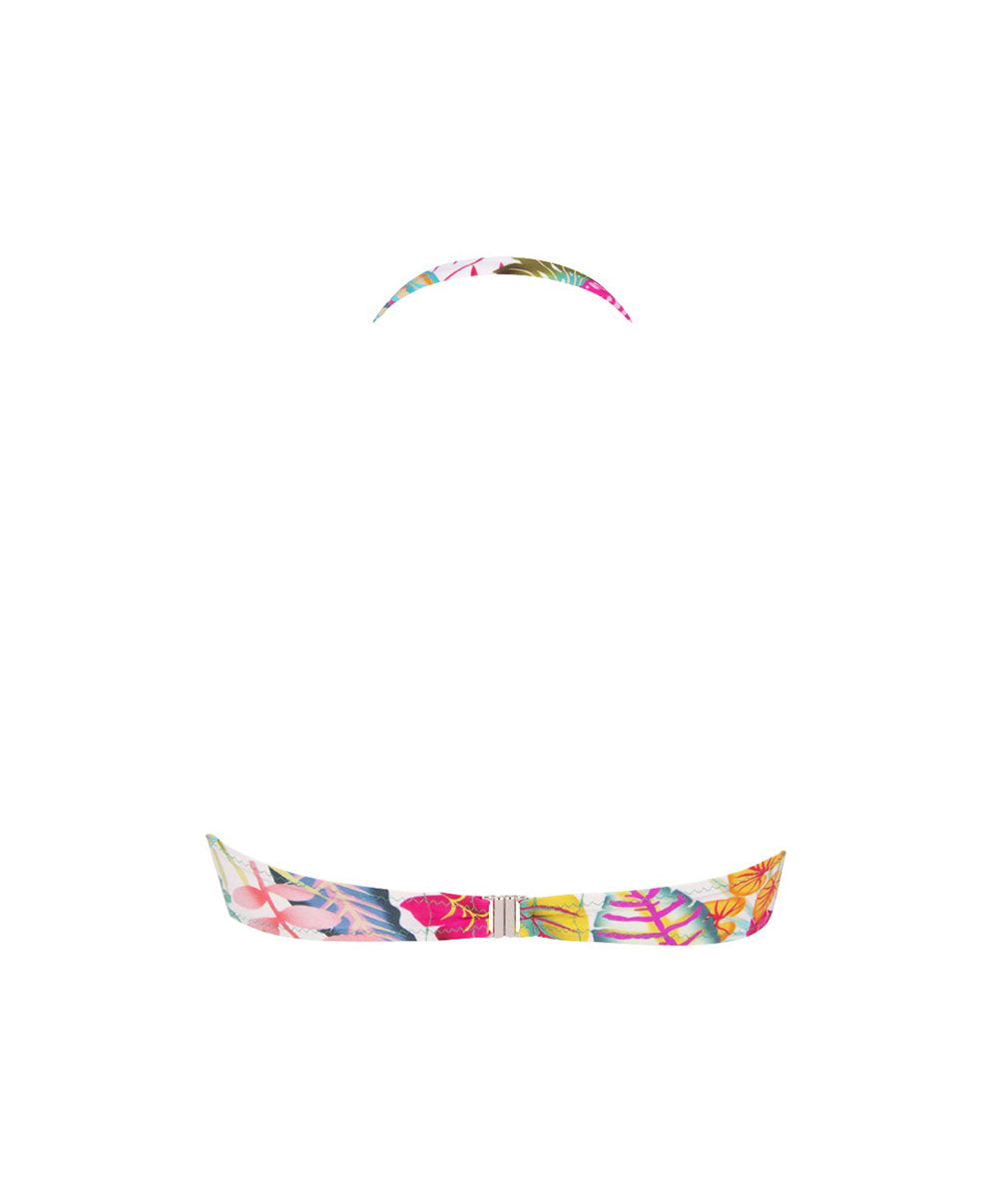 Haut de maillot de bain bandeau coque La Muse des Îles multicolore Antigel Bain EBB7166-IP