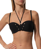 Haut de maillot de bain bandeau brassière Lise Charmel bain Éclat Rock noir ABB5070-NO