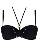 Haut de maillot de bain bandeau brassière Lise Charmel bain Éclat Rock noir ABB5070-NO