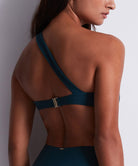 Haut de maillot de bain brassière asymétrique Aubade Bain Secret Cove oasis LT03-OASI