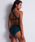 Haut de maillot de bain brassière asymétrique Aubade Bain Secret Cove oasis LT03-OASI