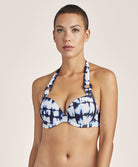 Haut de maillot de bain push-up plunge Aubade Bain Brise du Sud tyedye TY08-TYED