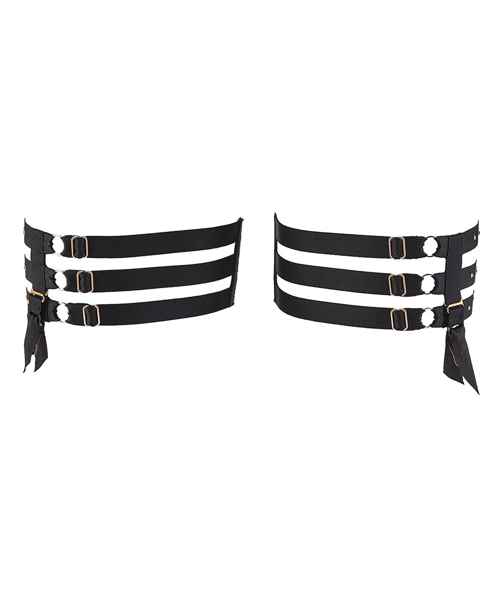 Jarretière sexy Rencontre Anonyme Aubade NW99-NOIR