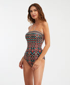 Maillot de bain 1 pièce bustier gainant sans armatures Cabana Nuria Ferrer Swimwear & Beachwear NF-12246-UNIC-CABANA