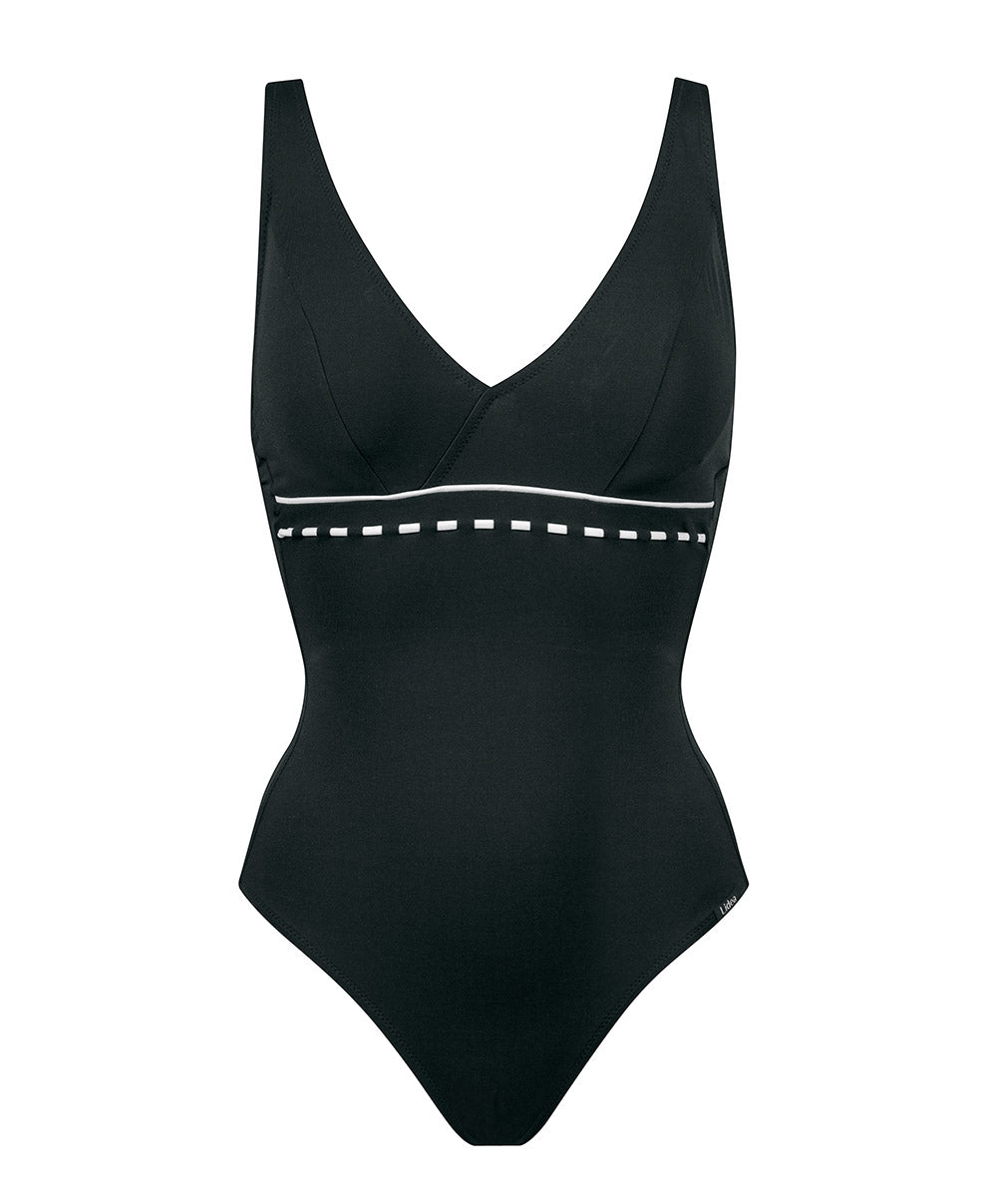 Maillot de bain 1 pièce gainant avec armatures Marine Mindset Lidea Swimwear sculptant LI-8080-572-429