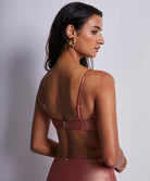 Haut de maillot bandeau coque amovible Sunlight glow Cuivre Aubade Bain 2U06-O-CUVR