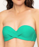 Maillot de bain bandeau coque La Chiquissima émeraude Antigel Bain EBB7114-MD 1