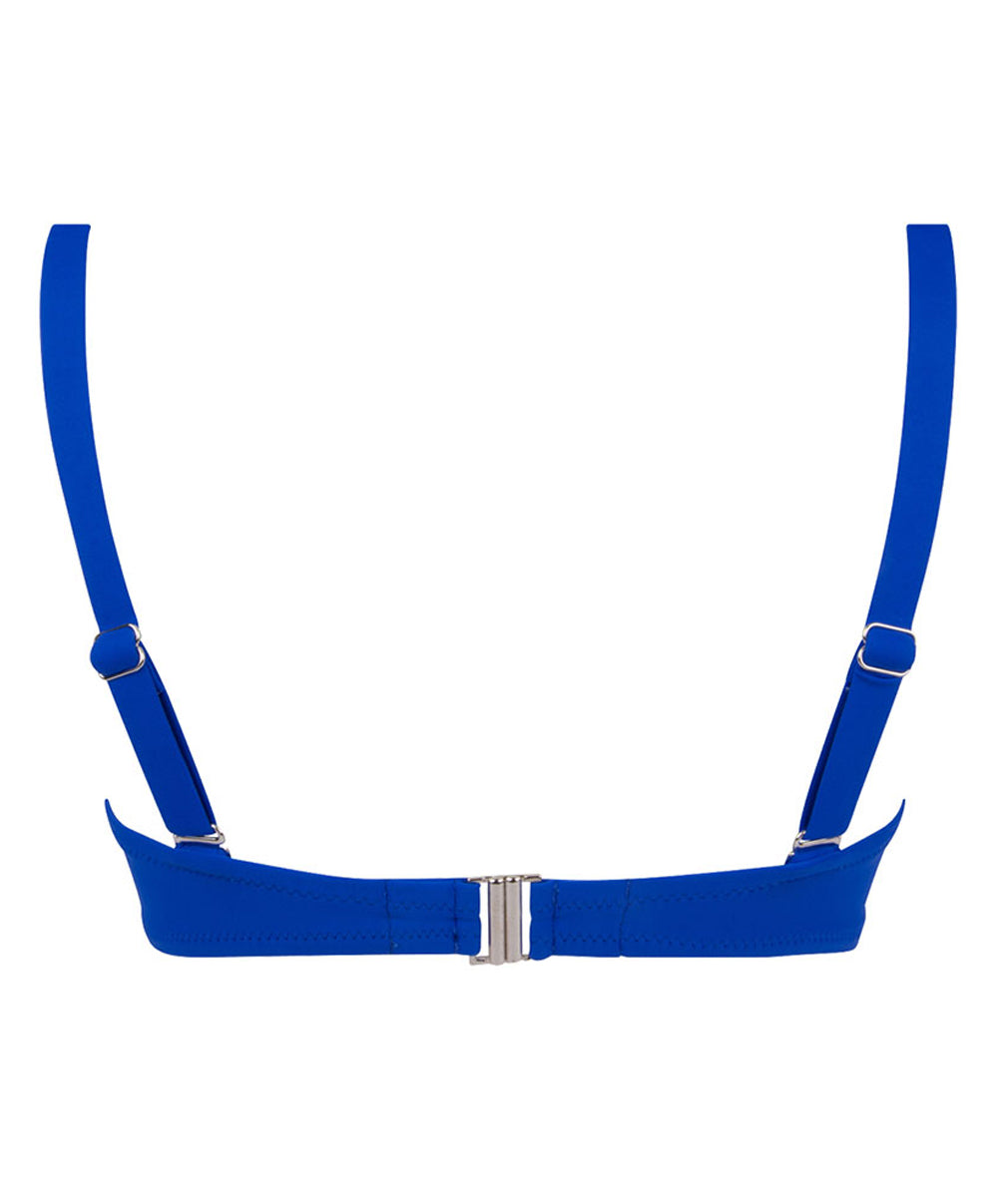 Maillot de bain bandeau grande taille La Chiquissima bleu electric Antigel Bain FBB7114-ME 10