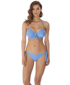Maillot de bain bandeau paddé armatures multipositions Freya swim Beach Hut bleu AS6791-BMN face