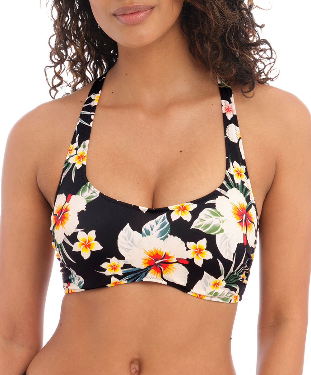 Maillot de bain brassière bralette armatures dissimulées Havana Sunrise multicolore Freya swim AS202714-MUI
