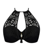 Maillot de bain brassière coque effet bustier La Muse Dentelle noir Antigel Bain EBB7106-NO 10