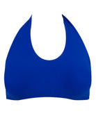 Haut de maillot de bain brassière souple sans armatures La Chiquissima bleu electric Antigel Bain EBB5514-ME