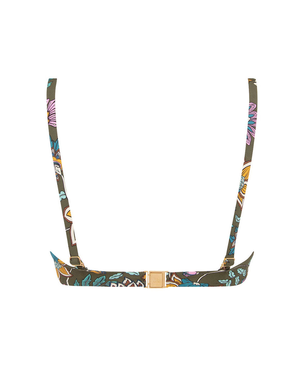 Maillot de bain coque moulé Lise Charmel bain Fleur Persane bronze ABB8567-BP