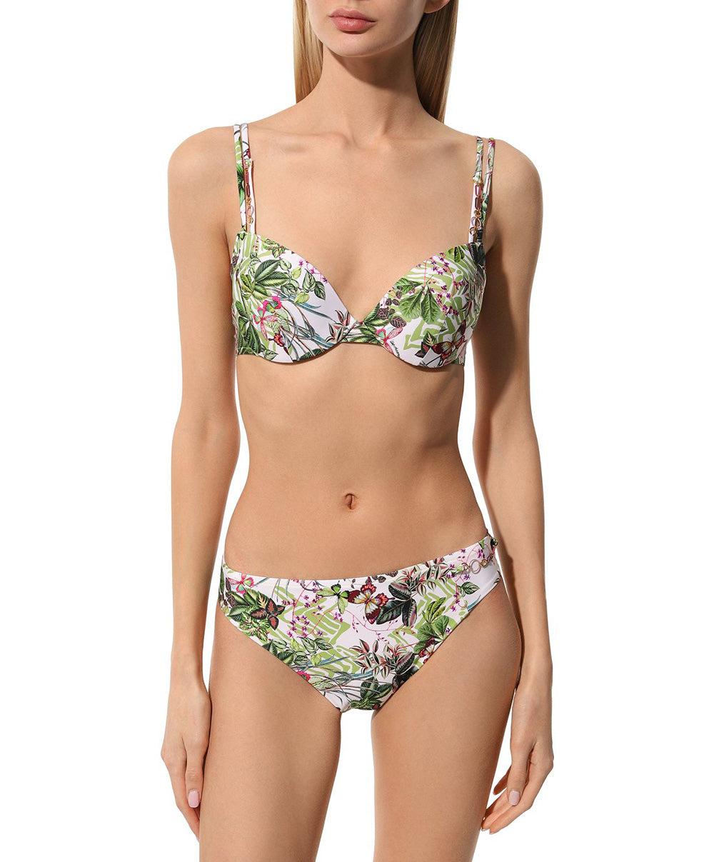 Soutien-gorge de bain coque effet push Lise Charmel bain Envolée Tropicale lumière  ABB8573-LT