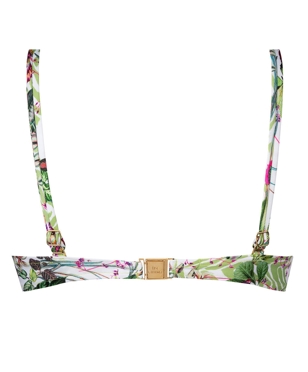 Soutien-gorge de bain coque effet push Lise Charmel bain Envolée Tropicale lumière  ABB8573-LT