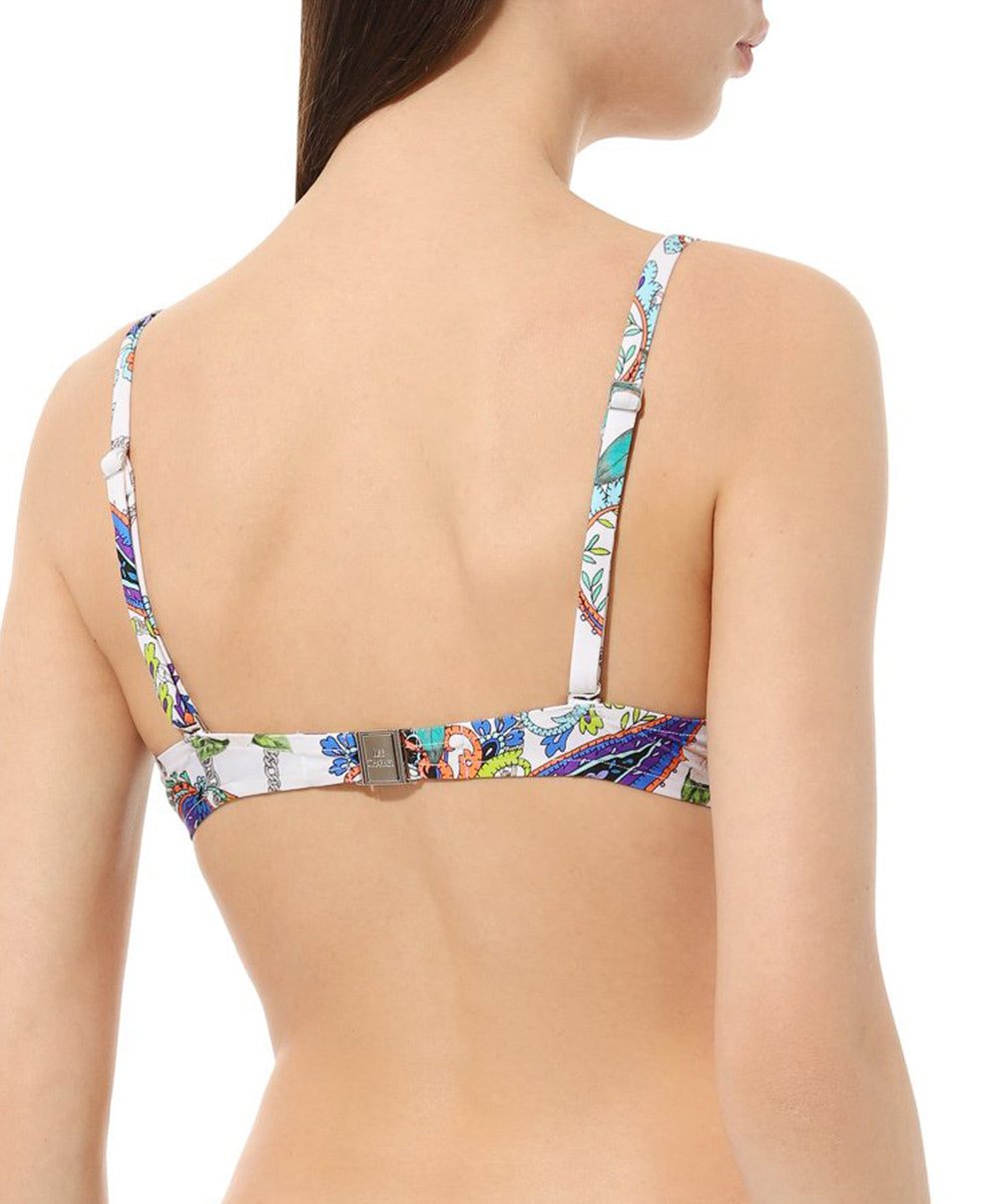 Soutien-gorge de bain coque effet push Lise Charmel bain Odyssée Cashmer bleu ABB8563-BC