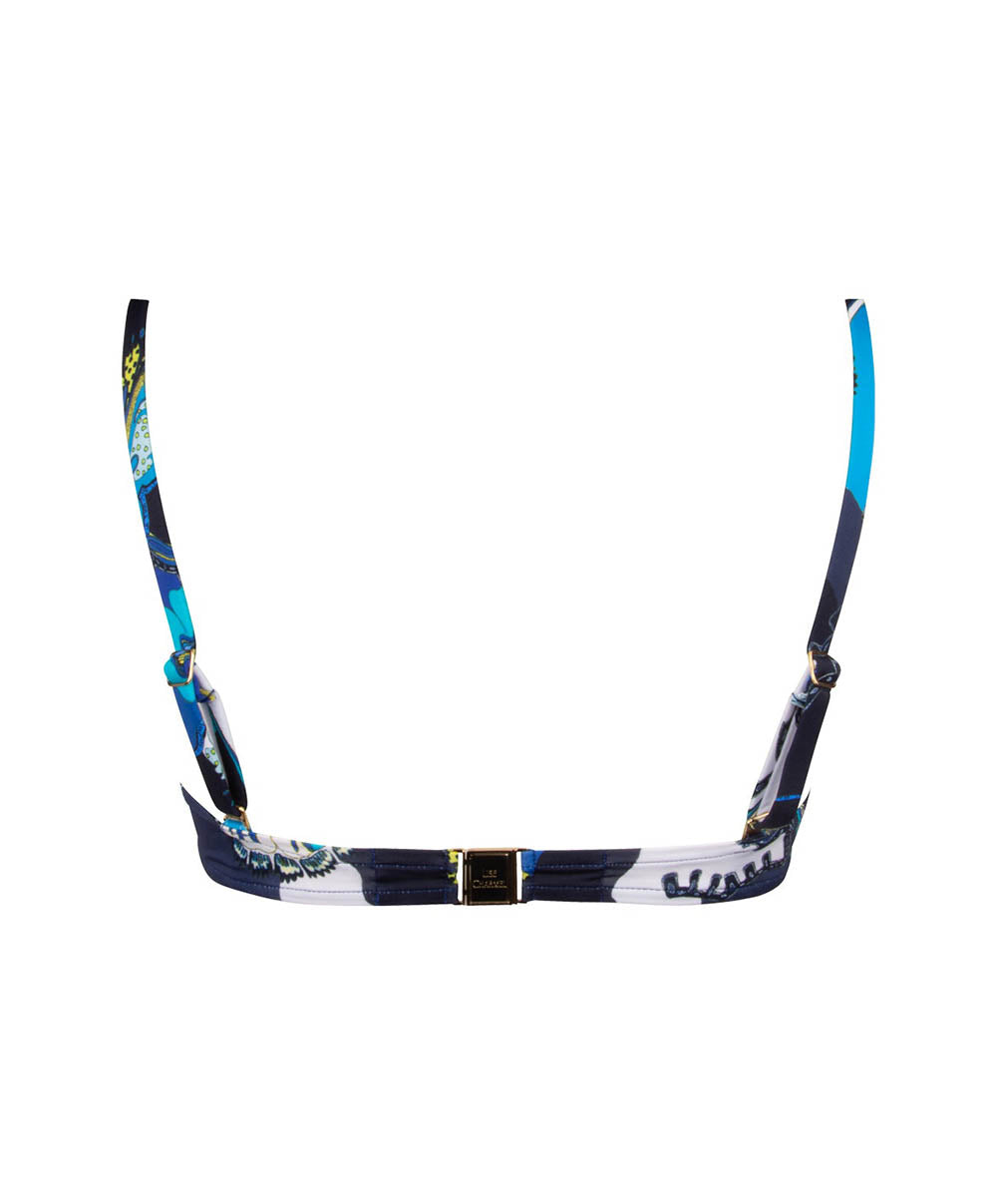 Maillot de bain coque effet push Lise Charmel bain Soleil floral Bleu ABB8546-BF