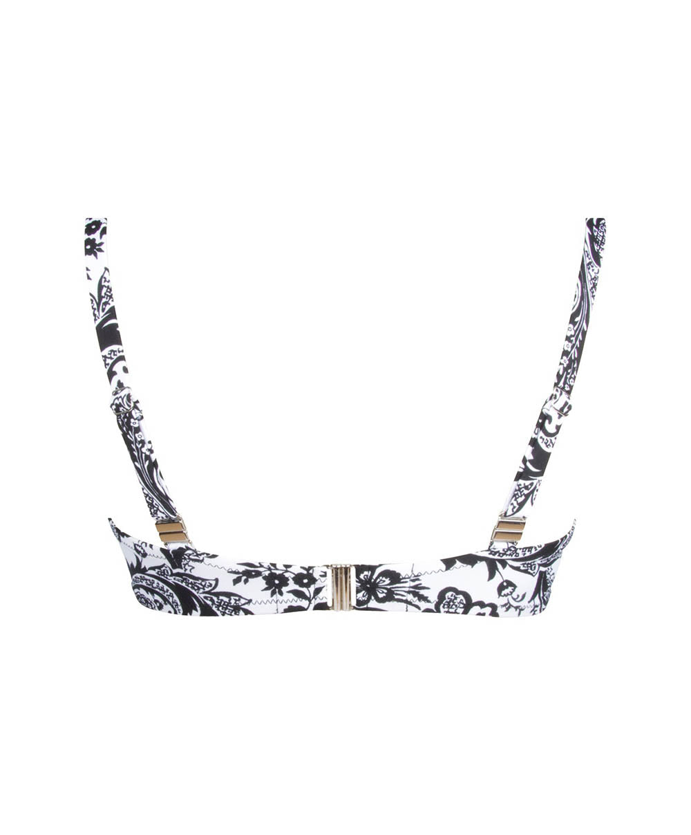 Maillot de bain corbeille grande taille La bandana Blanc Antigel Bain FBB3594-BB