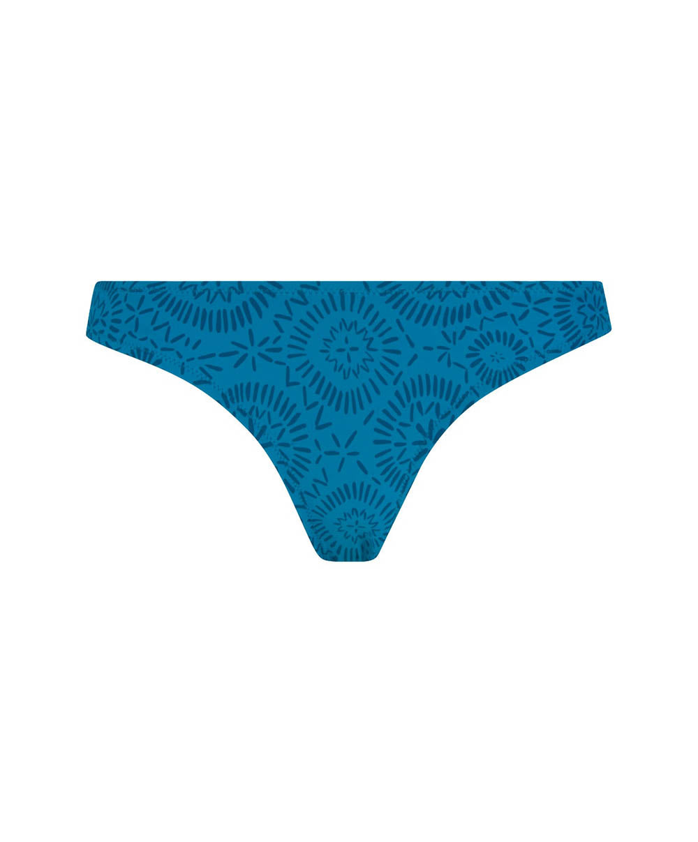 Maillot de bain culotte séduction L'ethnica Bleu canard Antigel Bain EBB0774-BC