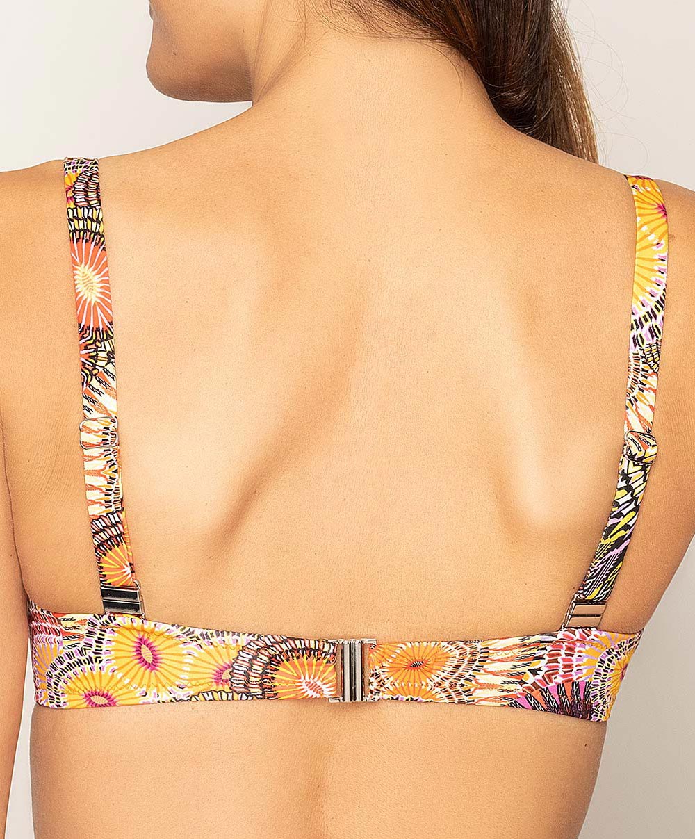 Maillot de bain grande taille coque L'Avatar Antigel orange Antigel de Lise Charmel FBA4032-OA