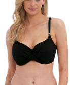 Maillot de bain grande taille couvrant avec armatures twist Fantasie swim Ottawa noir FS6355-BLK