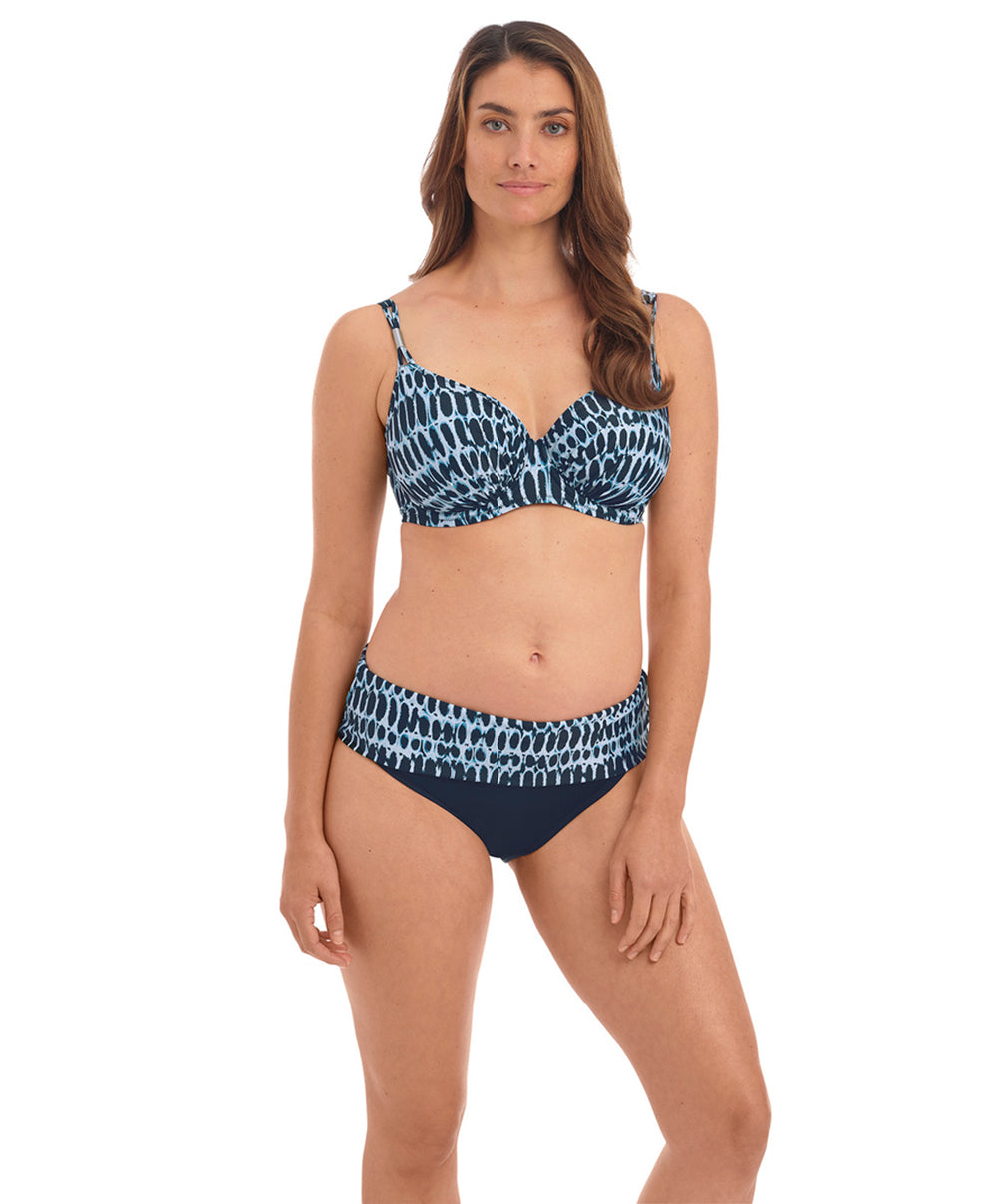 Maillot de bain moulé grande taille couvrant avec armatures Fantasie swim Kotu ink FS7010-INK