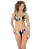 Soutien-gorge de bain foulard apex haute Bassline multicolore Freya swim AS7050-MUI