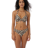 Haut de maillot de bain tour de cou grande taille Animal instinct Natural Freya swim AS203904-NAL