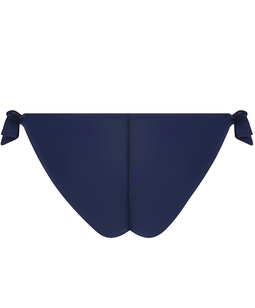 Maillot de bain slip à nouettes bikini La Chiquissima marine Antigel Bain EBB0114-MM 2