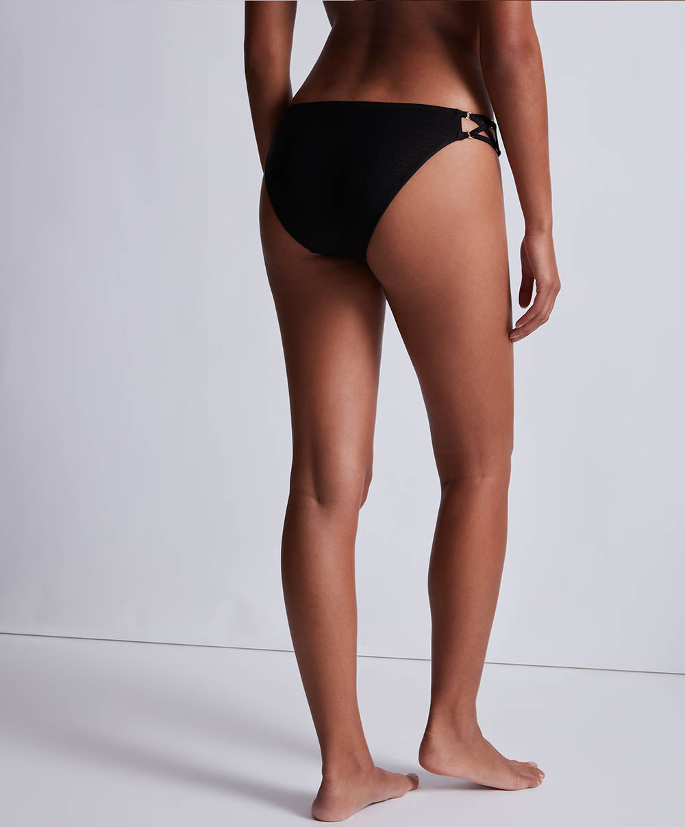 Bas de maillot brésilien Summer glow Black sand Aubade Bain LY22-BLAD