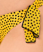 Maillot de bain slip séduction La dolce riva Jaune Antigel Bain face