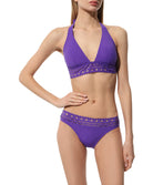 Slip de bain taille basse Lise Charmel bain Ajourage Couture iris ABA0415-IC