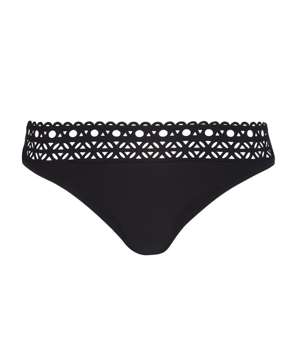 Slip de bain taille basse Lise Charmel bain Ajourage Couture noir ABA0415-NO 5
