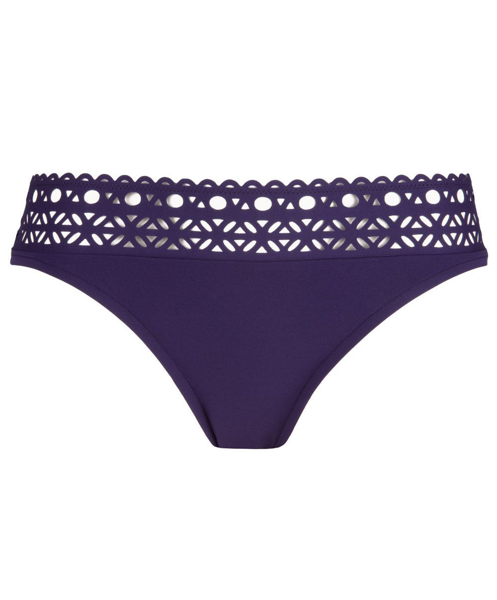 Maillot de bain slip taille basse Lise Charmel bain Ajourage Couture indigo ABA0415-AR