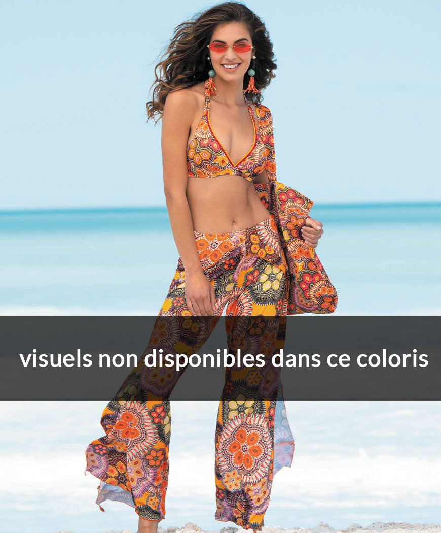 Maillot de bain triangle armatures L'Avatar Antigel bleu Antigel de Lise Charmel FBA3232-BA face