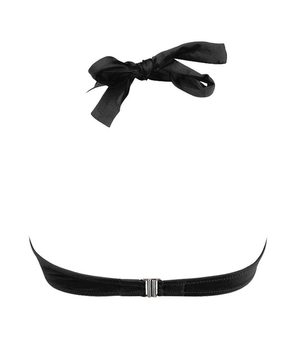 Maillot de bain triangle armatures La Muse Dentelle noir Antigel Bain FBB3206-NO 10